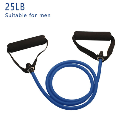 Resistance Bands With Handles Exercise Workout Bands，Men Women Strength Training Fitness Home Gym Full Body Workout Equipment