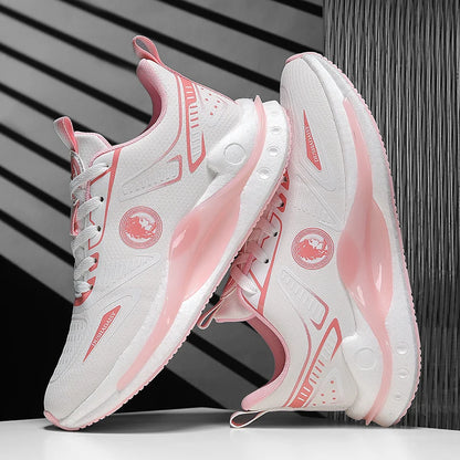 Fashion casual sports shoes, featuring comfortable foot feel, shock absorption and cushioning, breathable and non-stuffy, anti-s