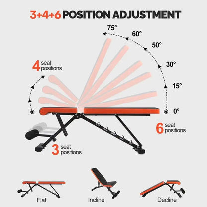 Manufacturers Direct Sales Professional Multi-functional Dumbbell Bench Sit-up AIDS Household Commercial Flat Bench