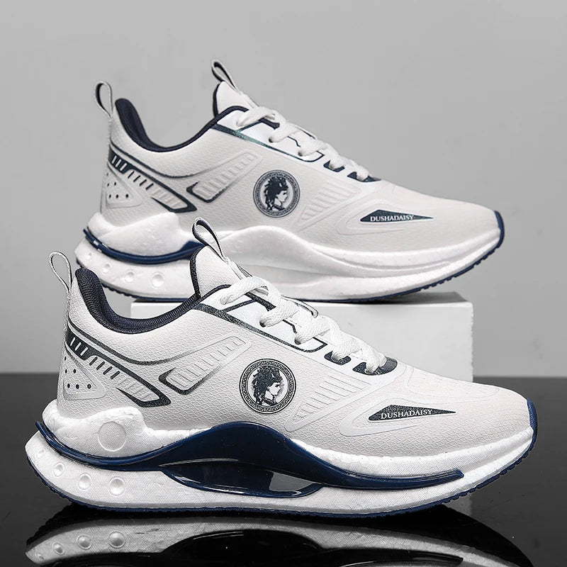 Fashion casual sports shoes, featuring comfortable foot feel, shock absorption and cushioning, breathable and non-stuffy, anti-s