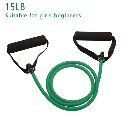 Resistance Bands With Handles Exercise Workout Bands，Men Women Strength Training Fitness Home Gym Full Body Workout Equipment