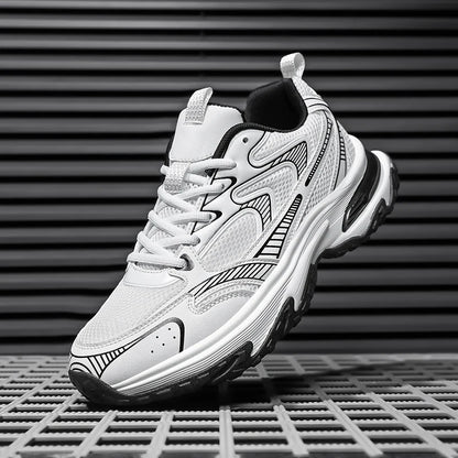 Men's Sports Shoes Breathable Mesh Upper Heightening Thick Bottom Casual Sneakers Shoe Summer Autumn Winter Spring Seasonal Wear