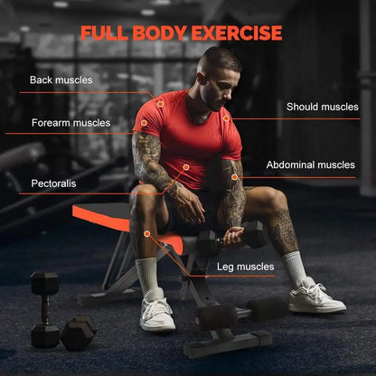 Manufacturers Direct Sales Professional Multi-functional Dumbbell Bench Sit-up AIDS Household Commercial Flat Bench