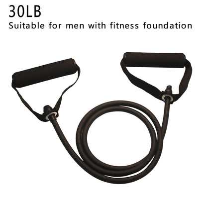 Resistance Bands With Handles Exercise Workout Bands，Men Women Strength Training Fitness Home Gym Full Body Workout Equipment